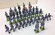38 Vtg John Hill & Co Civil War Toy Lead Confederate Infantry Soldiers