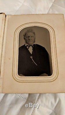 44 CDV Photo Album Civil War Soldier Victorian Carte de Visite Tintype Historic