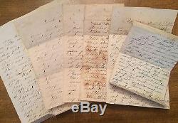 6 Original Civil War Letters from Union Soldier, 1863-64, Nashville, Shelbyville