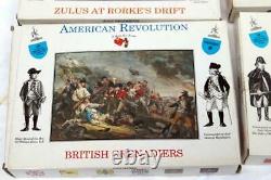 9 Boxes A Call To Arms Plastic Toy Soldiers Civil War Zulu Napoleonic