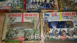 AIRFIX HO OO Toy Soldiers BRITISH INFANTRY U. S. CIVIL WAR / CAVALRY etc 10 boxes