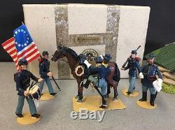 ALYMER SA MADE IN SPAIN metal toy soldiers #240 AMERICAN CIVIL WAR UNION 1861
