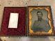 ANTIQUE CIVIL WAR ARMY SOLDIER PHOTOGRAPH CASE AMBROTYPE