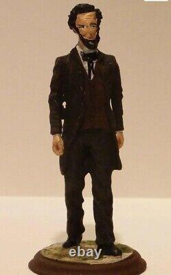 Abraham Lincoln US President Civil War Handmade Painted Tin Toy Soldier LEAD