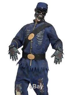 Adult Scary Union Soldier Zombie Civil War Halloween Costume