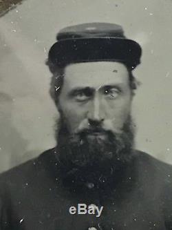 Ambrotype And Tintype Of CIVIL War Union Soldier