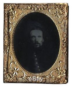 Ambrotype Civil War Photo Uniform Union Soldier Photo Photograph Portrait 1860's