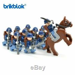 American Civil War Army Union North South Soldiers Figures Building Blocks Lego