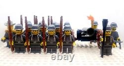American Civil War Confederate Battalion Soldier made with real LEGO Minifigure