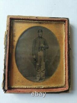 An Original American Civil War Portrait Of A Union Soldier C1860