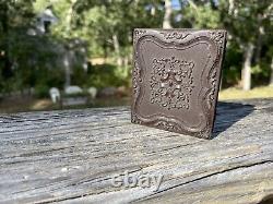 Antique 1860's Civil War Soldier Ambrotype Photo Housed In Thermoplastic Case