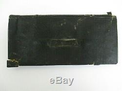 Antique 1863 Union Soldier's Civil War Calendar Diary Pocket Book