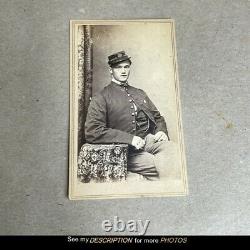 Antique Civil War CDV Photograph Soldier 8th Ct Vol