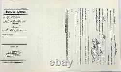 Antique Civil War Era Soldiers Marriage Cert. With Tin Type Photos & Witness