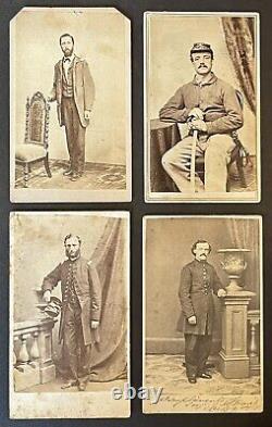 Antique Civil War Tintype, CDV's, Stereoviews Photograph Lot, Fort Sumter, Soldiers