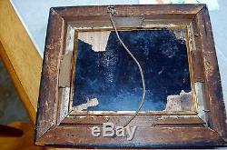 Antique Full Plate Tintype Hand Painted Civil War Soldier Portrait Framed RARE