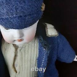 Antique KESTNER 154 DEP Bisque Doll Germany 11 Civil War Union Soldier RARE