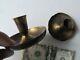 Antique Matched Pair of Civil War Soldier TRAVELLING CANDLE STICKS, Camp Items