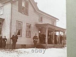 Antique Photo C. D. Gibson Civil War Soldier & Home 18th Iowa Inf. Rebel Prisoner