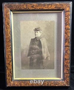 Antique Photo of Civil War Boy Soldier /Cadet Marion, Lowell, Mass