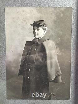 Antique Photo of Civil War Boy Soldier /Cadet Marion, Lowell, Mass