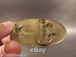 Antique Style Military Civil War Union Soldier US Belt Buckle Plate SOLID Brass