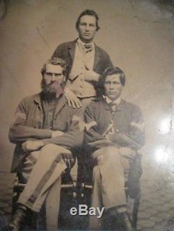 Antique Tintype Union Civil War Soldiers