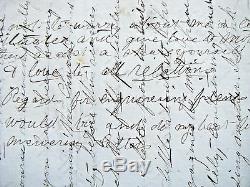 Arlington Virginia CIVIL War Letter Soldier Letter Halls Hill