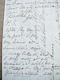 Arlington Virginia CIVIL War Letter Soldier Letter Halls Hill