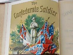 Atq 1895 1st Edition Confederate Soldier Civil War CSA Battle History Book