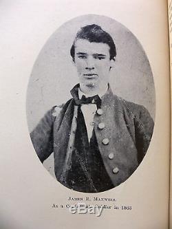 Autobiography of James Robert Maxwell of Tuscaloosa, Alabama Civil War Soldier