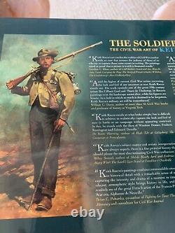 BOOK The Soldier's View The Civil War Art of Keith Rocco 2004 100+ ill