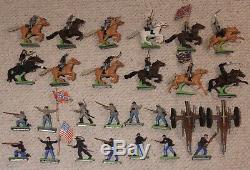Britain's deetail soldiers 17553 Fort union confederate figures civil war timpo