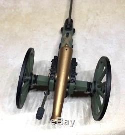 Britains Civil War Toy Soldiers Artillery 6 Soldiers AND Cannon #17240
