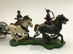 Britains Ltd, Civil War Cannon Horse with Soldiers Carriage & 12 Pounder Gun Set