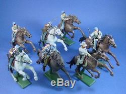 Britains Toy Soldiers Civil War Confederate Cavalry Deetail 7 Piece Set 1/32 New