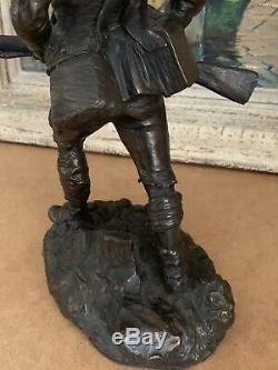 Bronze Resin Sculpture By Robert Donaldson Of American Civil War Soldier