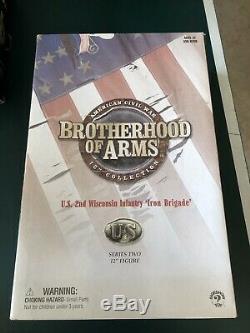 Brotherhood Of Arms Civil War U. S. 2nd Wisconsin Infantry Iron Brigade Figure