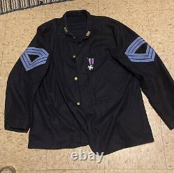 C&D Jarnagin Civil War Reenactors Union Soldier US Wool Coat Size 50