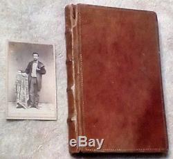CDV and diary Civil War Soldier Frank K. Proctor Hillsdale Michigan Cavalry 2nd