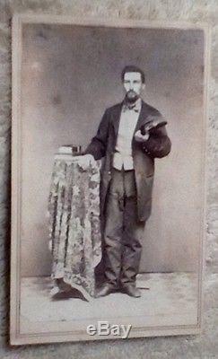 CDV and diary Civil War Soldier Frank K. Proctor Hillsdale Michigan Cavalry 2nd