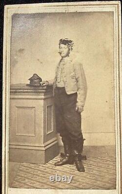 CDV of Confederate Soldier Standing