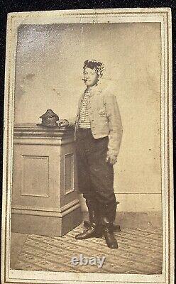 CDV of Confederate Soldier Standing