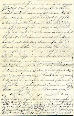 CIVIL War 8th New Hampshire Infantry Soldier Letter 1862 Ship Island Mississippi