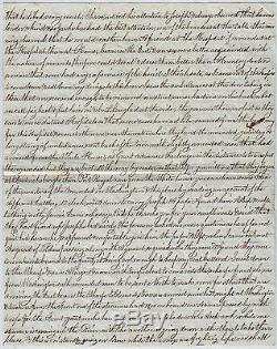 CIVIL War Letter Badly Wounded Soldier Never Survived Amputation Leg 5th Maine