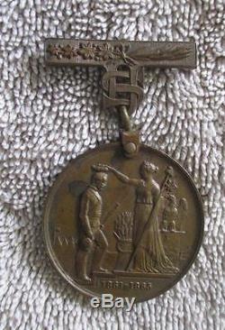 CIVIL War Ohio Veteran Medal 78th Ohio Volunteer Infantry (ovi) Soldier Gar