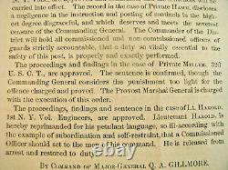 CIVIL War Black Soldiers Trial 144th New York South Carolina