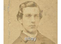 CIVIL War Era U. S. Navy Soldier Named G. E. Plandes, Salem, Mass, CDV Photo