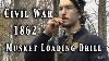 CIVIL War Musket Loading Drill In Nine Times Hd