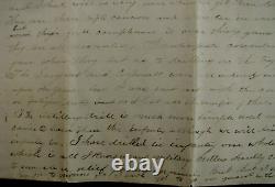 CIVIL War Ny Soldier Letter 138th Ny To 97th Ny Comrade Who Is Kia